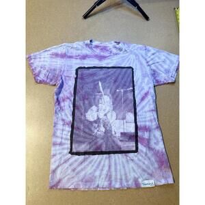 Diamond Supply Co Jimi Hendrix Purple Haze Tie Dye T Shirt Mens Size Small